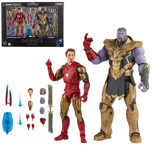 Фигурка Iron Man 85 vs Thanos — Hasbro Marvel Legends Infinity Saga Avengers Endgame