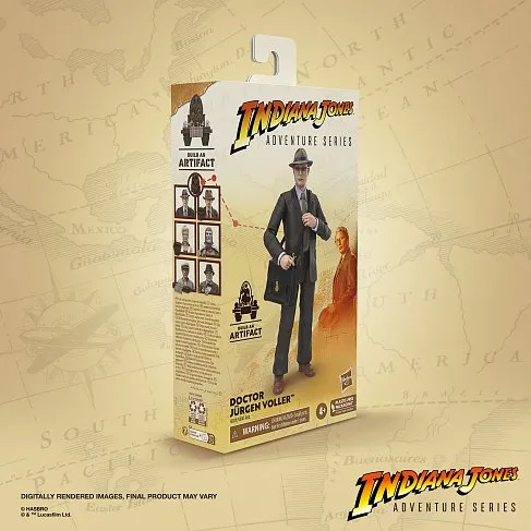 Фигурка Indiana Jones Doctor Jürgen Voller — Hasbro Adventure Series
