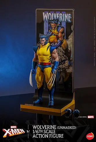 Фигурка X-Men Wolverine Unmasked — Hot Toys HONO Studio HS06 1/6