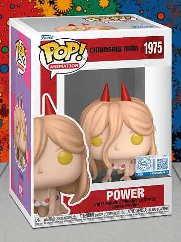 Фигурка Chainsaw Man Power Beach Outfit Exc — Funko POP! Vinyl 1975