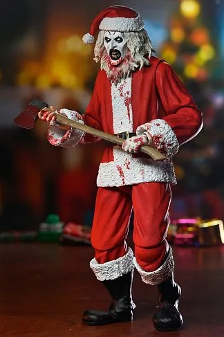 Фигурка Terrifier 3 Ultimate Bloody Santa Suit Art the Clown — Neca Figure