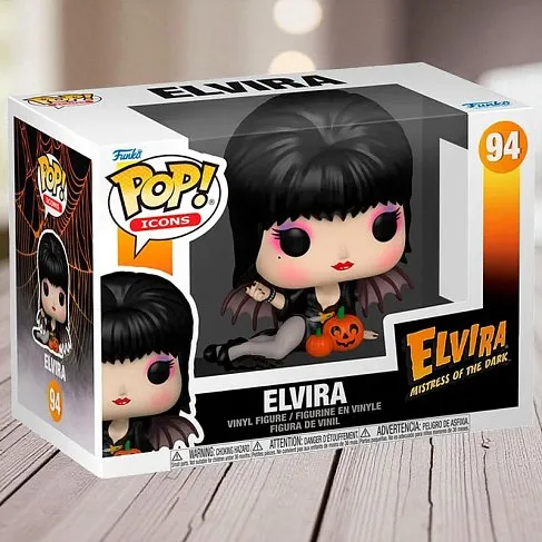 Фигурка Elvira Mistress of Dark Elvira w Pumpkins — Funko Pop! Vinyl 94