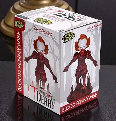 Башкотряс Пеннивайз — Neca IT Welcome to Derry Pennywise Bloody Head Knocker