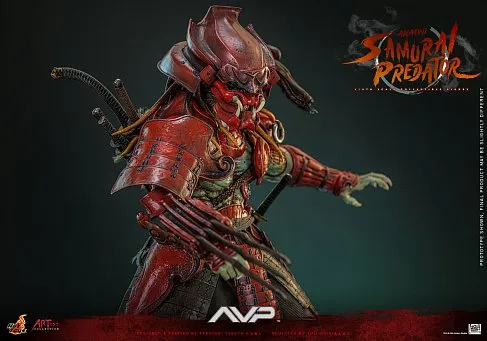 Фигурка Akaoni Samurai Predator — Hot Toys AC06 Alien vs Predator 1/6