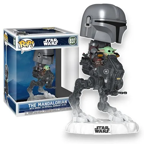 Фигурка Mandalorian AT-RT — Funko Pop! Rides Star Wars Mandalorian and Grogu Vinyl 837