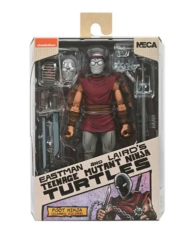 Фигурка Foot Ninja Classic Colors — Neca TMNT Mirage Comics