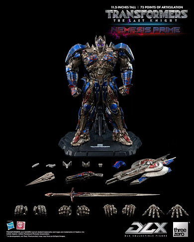 Фигурка Nemesis Prime — ThreeA Transformers The Last Knight DLX