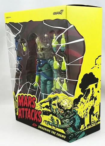 Фигурка Martian Smashing — Super7 Mars Attacks Ultimates W1 Figure
