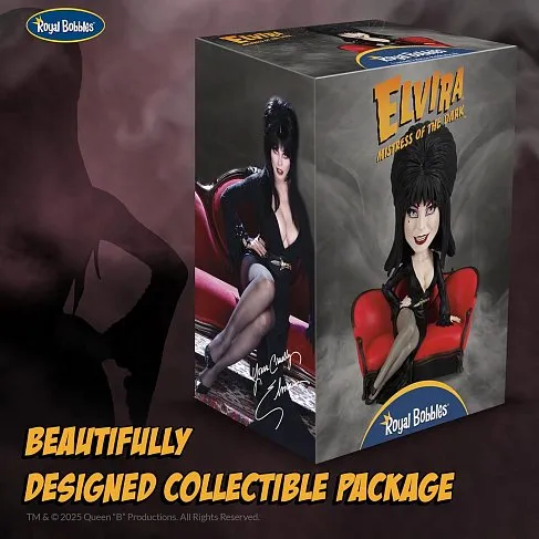 Башкотряс Эльвира — Royal Elvira Mistress of the Dark Lounge Bobble-Head