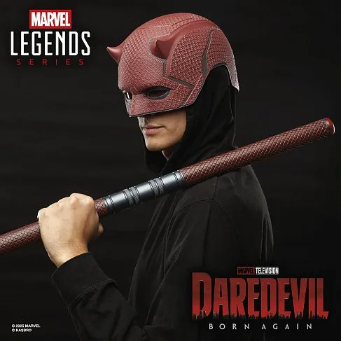 Шлем Сорвиголовы — Hasbro Marvel Legends Daredevil Born Again Mask