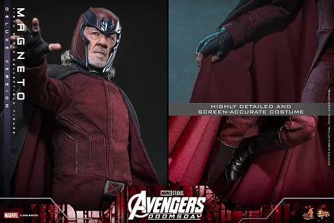 Фигурка Magneto (Deluxe) — Hot Toys MMS913 Avengers Doomsday 1/6