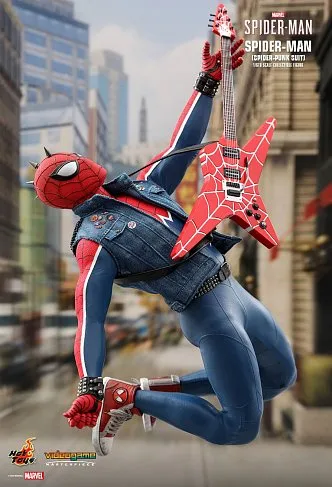 Фигурка Спайдермена — Hot Toys VGM32 1/6 Spider-Man Spider-Punk Suit