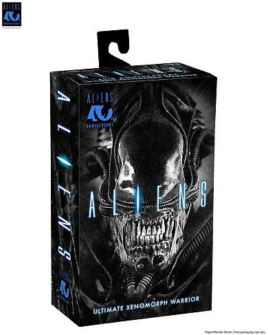 Фигурка Чужого — Neca Aliens 40 Anniversary Ultimate Alien Warrior Black