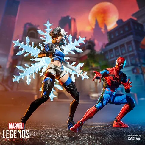 Фигурка Marvel Rivals Spider-man And Luna Snow — Hasbro Marvel Legends