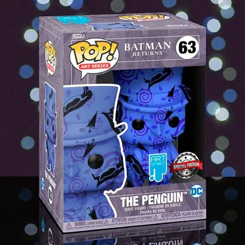 Фигурка Batman Return The Penguin Artist + Case Exclusive — Funko Pop! Vinyl 63