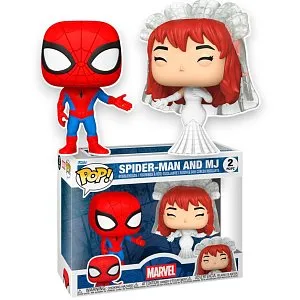Фигурки Marvel Spider-Man and MJ — Funko Pop! Vinyl 2-pack