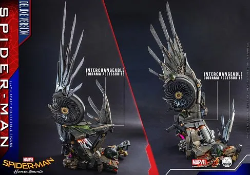 Фигурка Спайдермен — Hot Toys Spider-Man Homecoming Quarter Scale 1/4 Deluxe