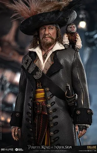 Фигурка Captain Barbossa — Ekuaz Studio x Echo Design EKS012D Pirates of the Caribbean 1/6