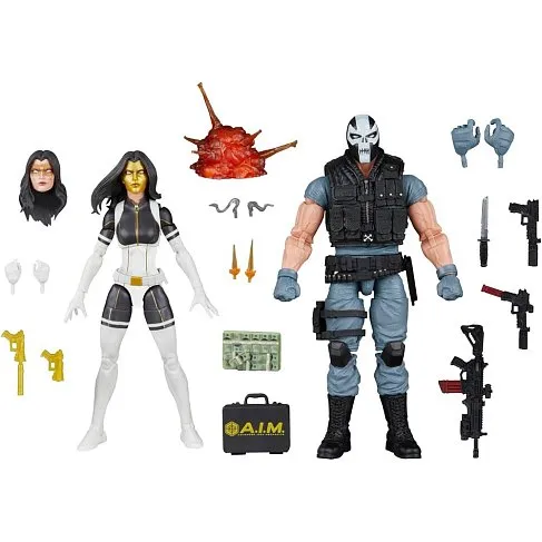 Фигурка Madame Masque and Crossbones — Hasbro Marvel Legends Super Villains 2-pack