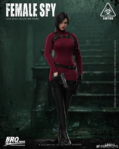 Фигурка Ada Wong Female Spy — Brotoys LR011 Resident Evil 1/12