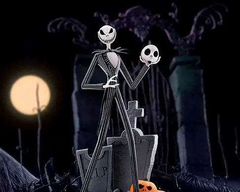 Фигурка Nightmare Before Christmas Scary Smiling Face — Abystyle Studio 1/10 PVC Statue