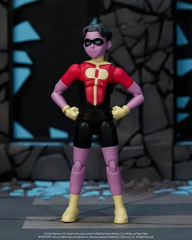 Фигурки Неуязвимый — Invincible With Kid Omni Man & Conquest Limited Action Figure Set