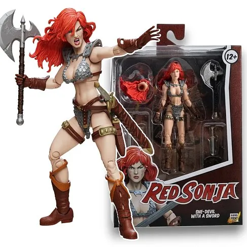 Фигурка Red Sonja 1:18 Scale — Boss Fight Studio Epic HACKS Figure
