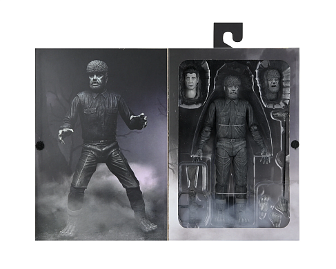 Фигурка Wolf Man — Neca Universal Monsters Ultimate Black White