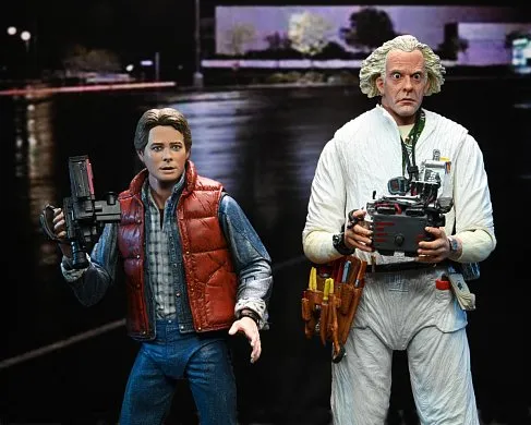 Фигурка Док Браун — Neca Back to the Future Ultimate Doc Brown 1985
