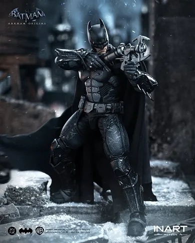 Фигурка Бэтмен — Inart MAG G0007 Batman Arkham Origins Batman Battle Damaged Version 1/12