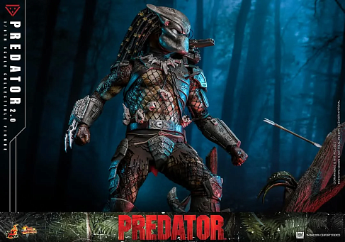 Фигурка Predator 1987 2.0 — Hot Toys MMS817 1/6 Deluxe Figure