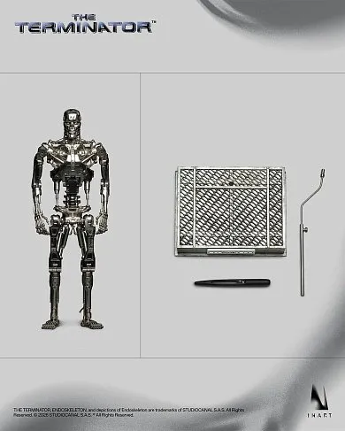Фигурка Terminator Endoskeleton T-800 — Inart AgA036 1/6 Collectible Figure