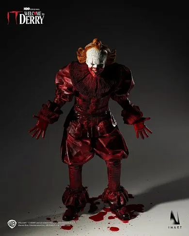 Фигурка Пеннивайз — Inart Ag A045 Welcome to Derry Pennywise Bloody 1/6 Figure