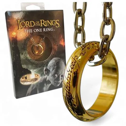Кольцо Всевластья — Noble Collection Lord of the Rings The One Ring gold