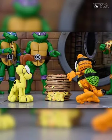 Фигурка Garfello and Odie — Neca Garfield Ultimate Figure