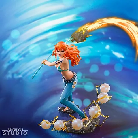 Фигурка Ван-пис — Abystyle Studio One Piece Nami Battle Mode 1/10 PVC Statue