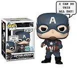 Фигурка Captain America I can WonderCon25 Exc 1480 — Funko Pop! Bobble Marvel Infinity Saga