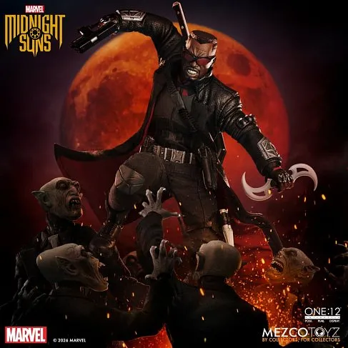 Фигурка Блэйд — Mezco Marvel One 12 Collective Blade