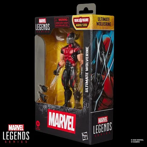 Фигурка Ultimate Wolverine — Hasbro Marvel Legends BAF Box Figure