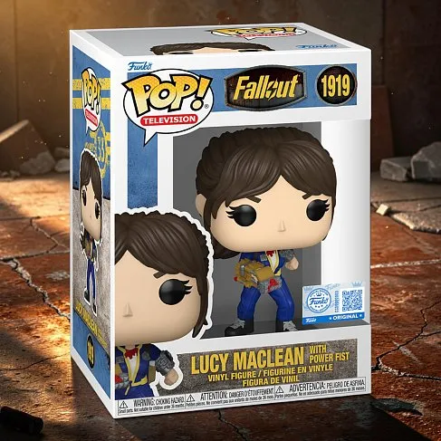 Фигурка Fallout Lucy Maclean with Power Fist Exc — Funko Pop Vinyl 1919