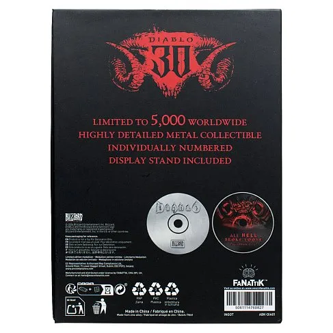 Diablo 30th Anniversary — Fanattik Cd Rom Replica Limited Edition