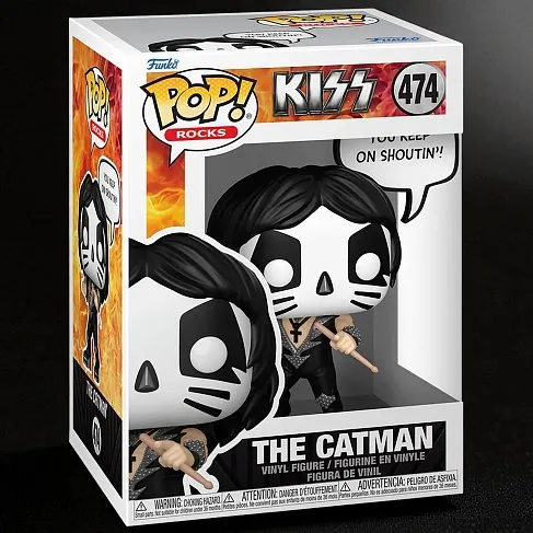 Фигурка Kiss Catman — Funko POP! R&R All Night 474