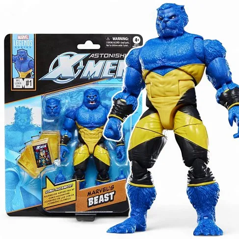 Фигурка Marvels Beast — Hasbro Marvel Legends Mini Comics Figure