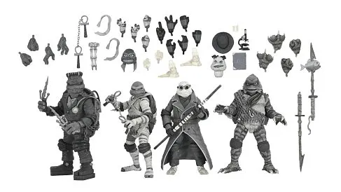Набор Черепашки-Ниндзя — Neca Universal Monsters x Teenage Mutant Ninja Turtles