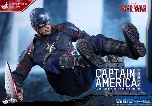 Фигурка Капитана Америки — Hot Toys MMS360 Captain America Civil War Exclusive 1/6