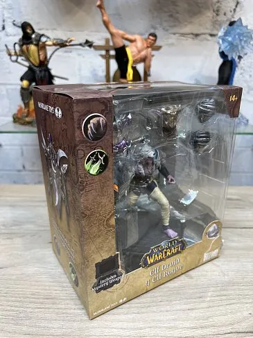 Фигурка Elf Druid Rogue Common — McFarlane Toys World of Warcraft Figure BD
