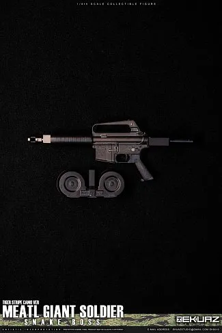 Фигурка Metal Gear Solid — Ekuaz Studio EKS010 Snake Boss Tiger Stripe Camo 1/6 