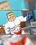 Фигурка Рассыпчатый Человек-Тост "Ultimate Powdered Toast Man" от Neca