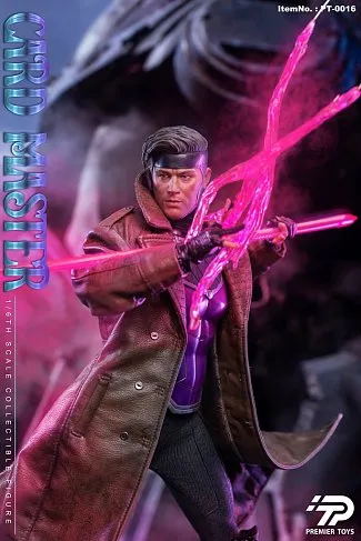 Фигурка Card Master Deadpool & Wolverine Gambit — Premier Toys PT-0016 1/6