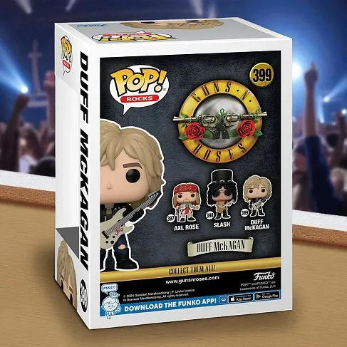Фигурка Guns N Roses Duff McKagan — Funko Pop! Vinyl 399